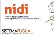 N.I.D.I. Regione Puglia: finanziamenti a fondo perduto per l'avvio di nuove attività produttive